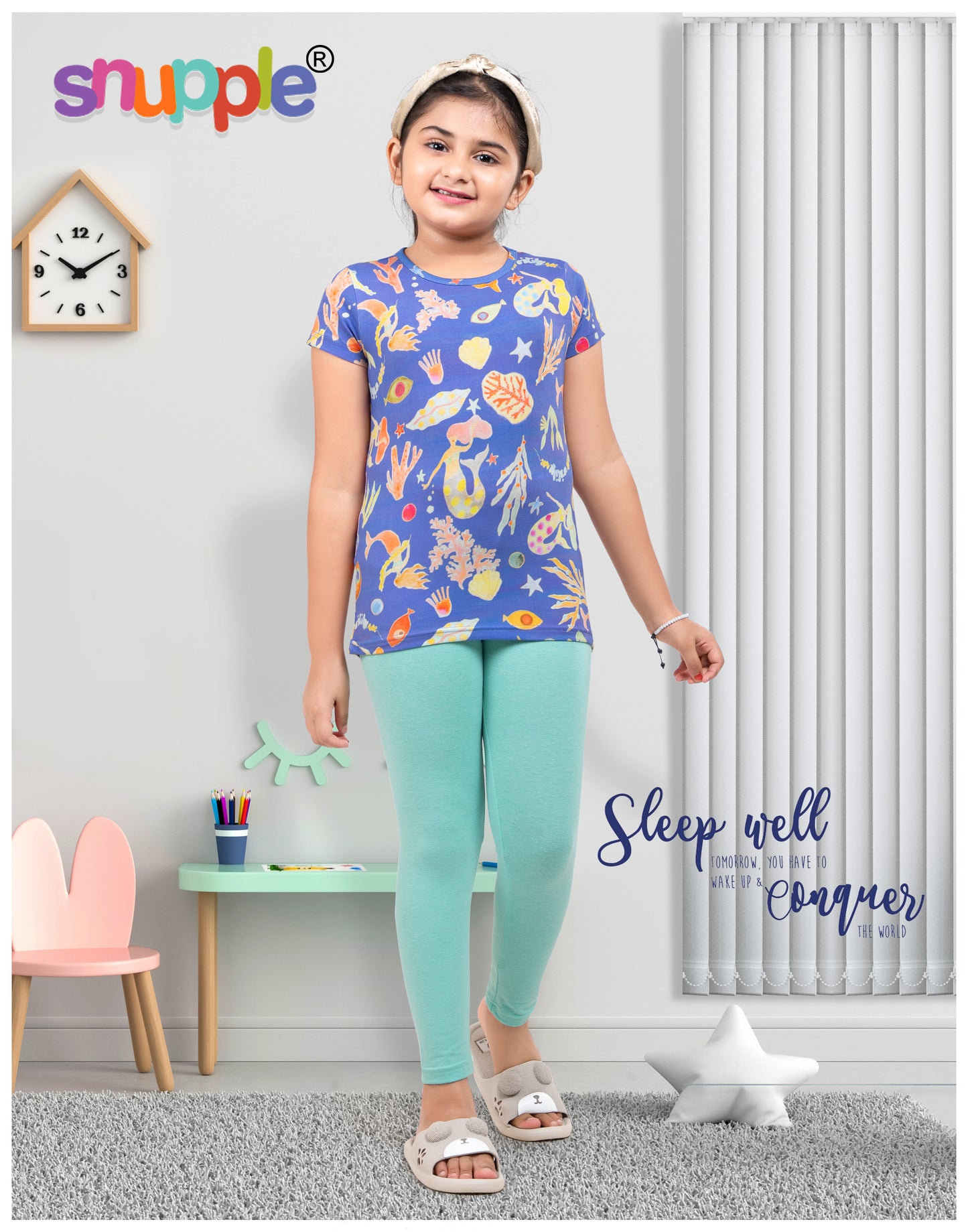 GIRLS LYCRA TOP & BOTTOM SET ( PACK OF 12 PIECES 6 TO 10 YEARS )