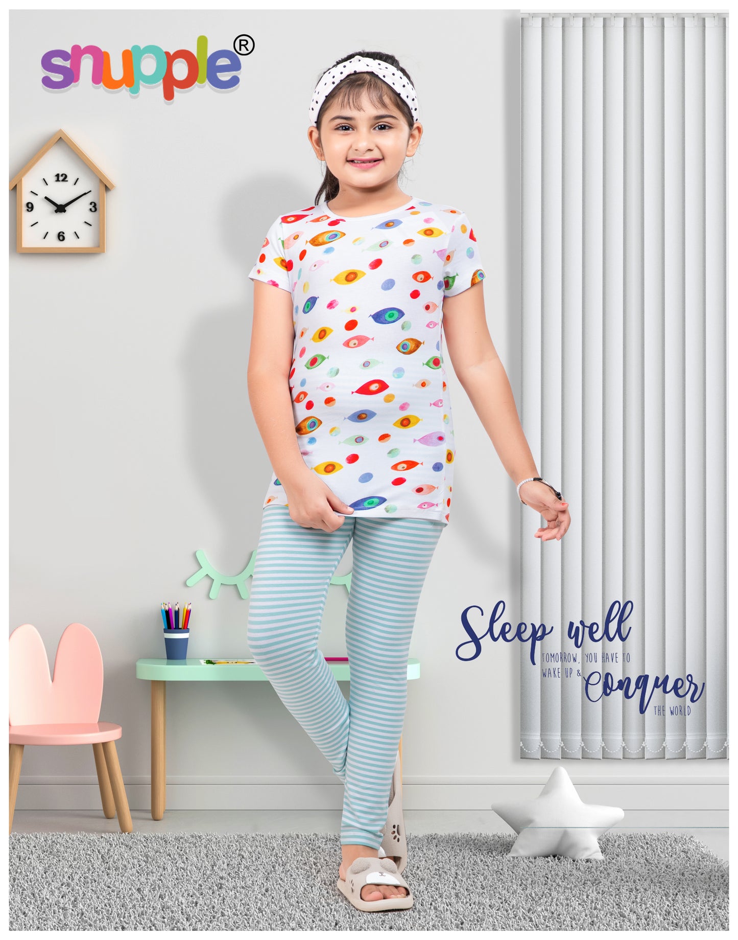 GIRLS LYCRA TOP & BOTTOM SET ( PACK OF 12 PIECES 6 TO 10 YEARS )
