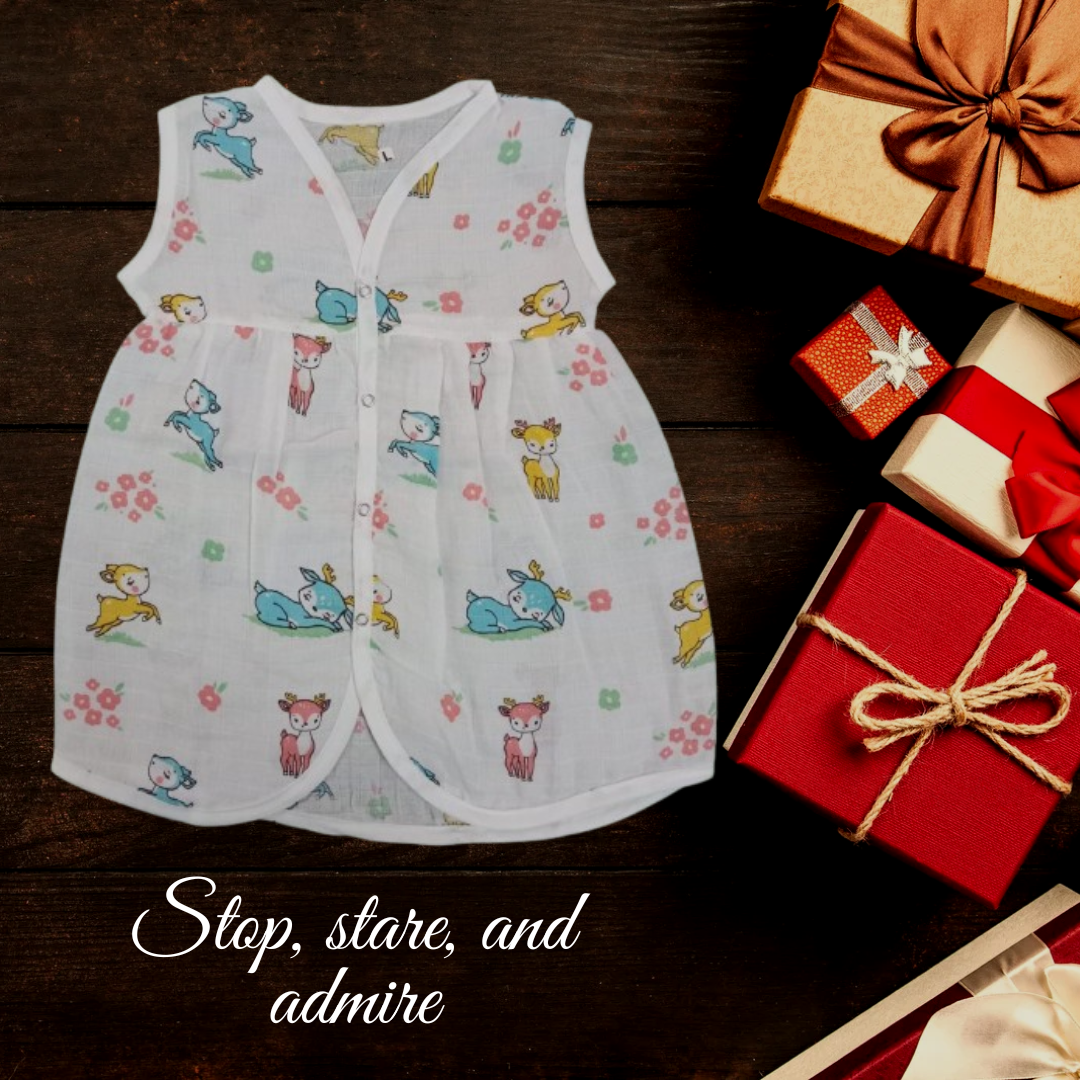 CROP CUT BABY FROCK
