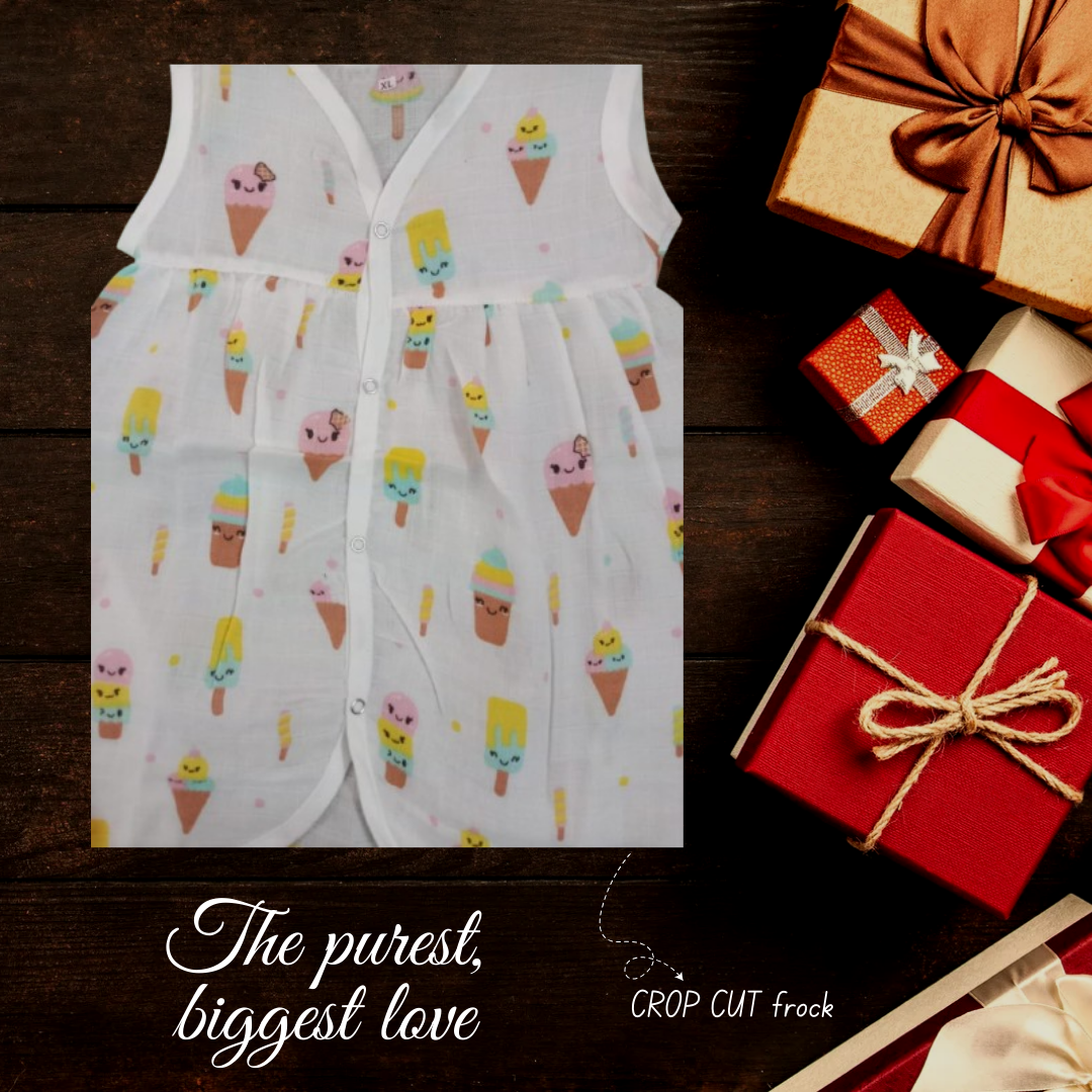 CROP CUT BABY FROCK