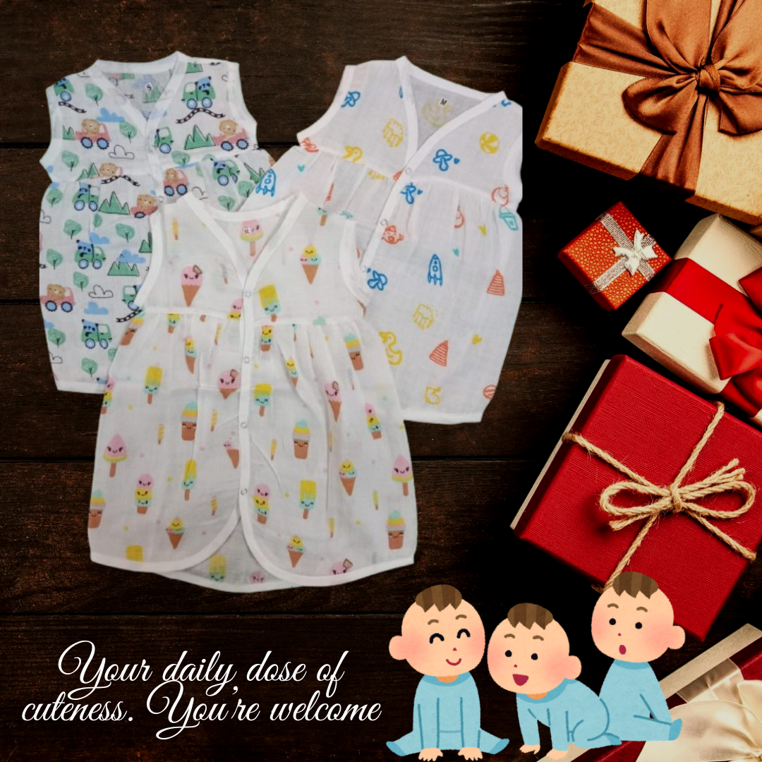 CROP CUT BABY FROCK