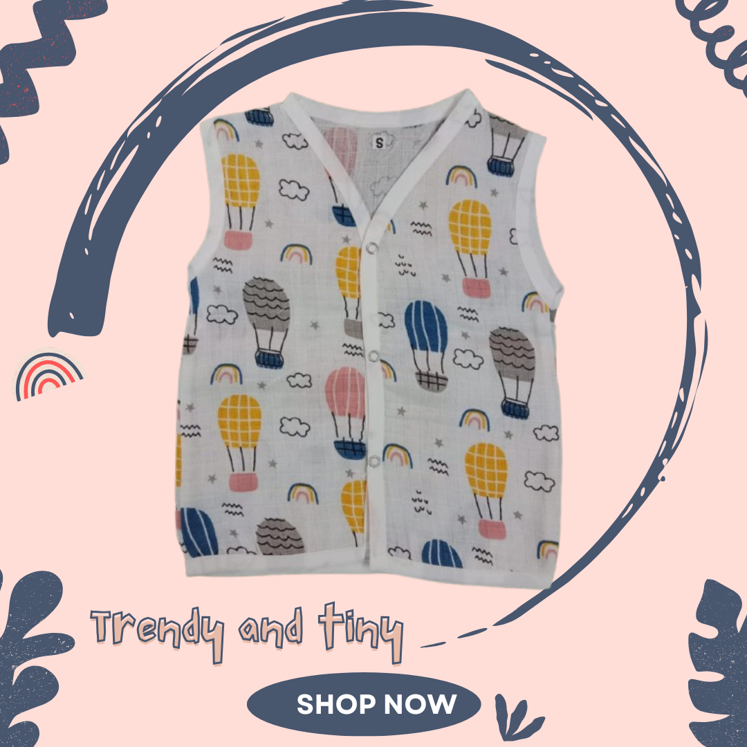 Kids Sleeveless Jabla Top wear