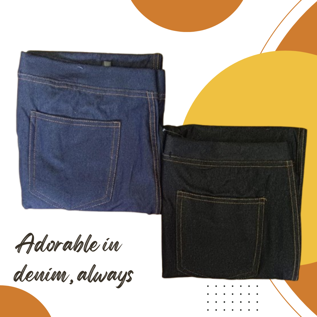 WOMEN'S BRANDED JEGGINGS ( 20 Piece pack ) NAVY BLUE SHADE