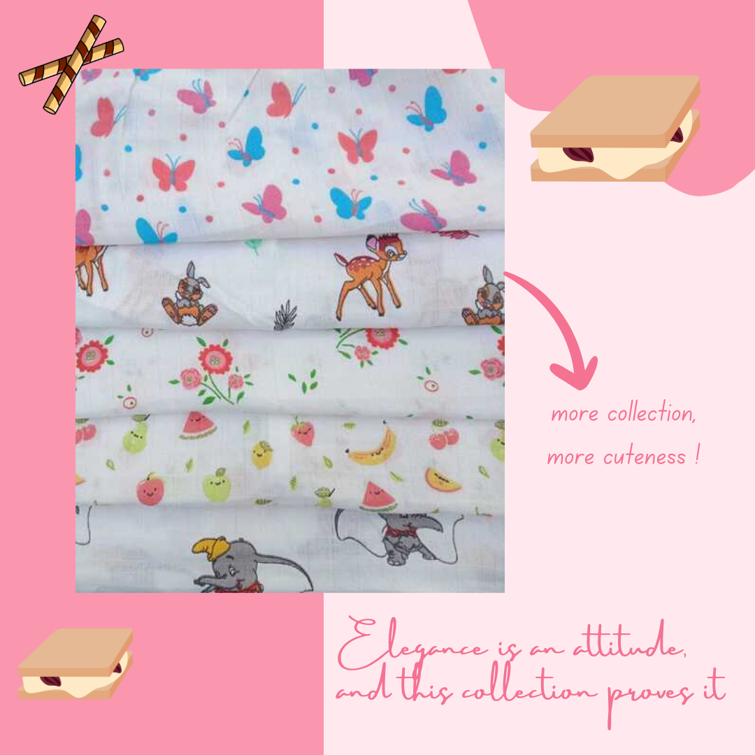 INFANT MUSLIN KNOT JABLA WITH NAPPIES