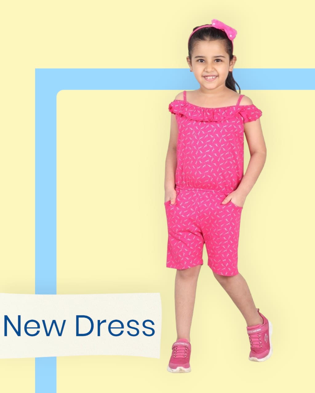 GIRLS JUMPSUITS ( PACK OF 12 PIECES )