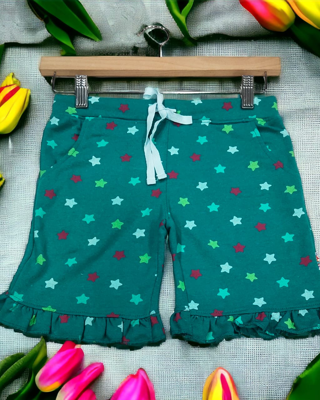 GIRLS SHORTS ( PACK OF 15 PIECES 4 TO 8 YEARS )