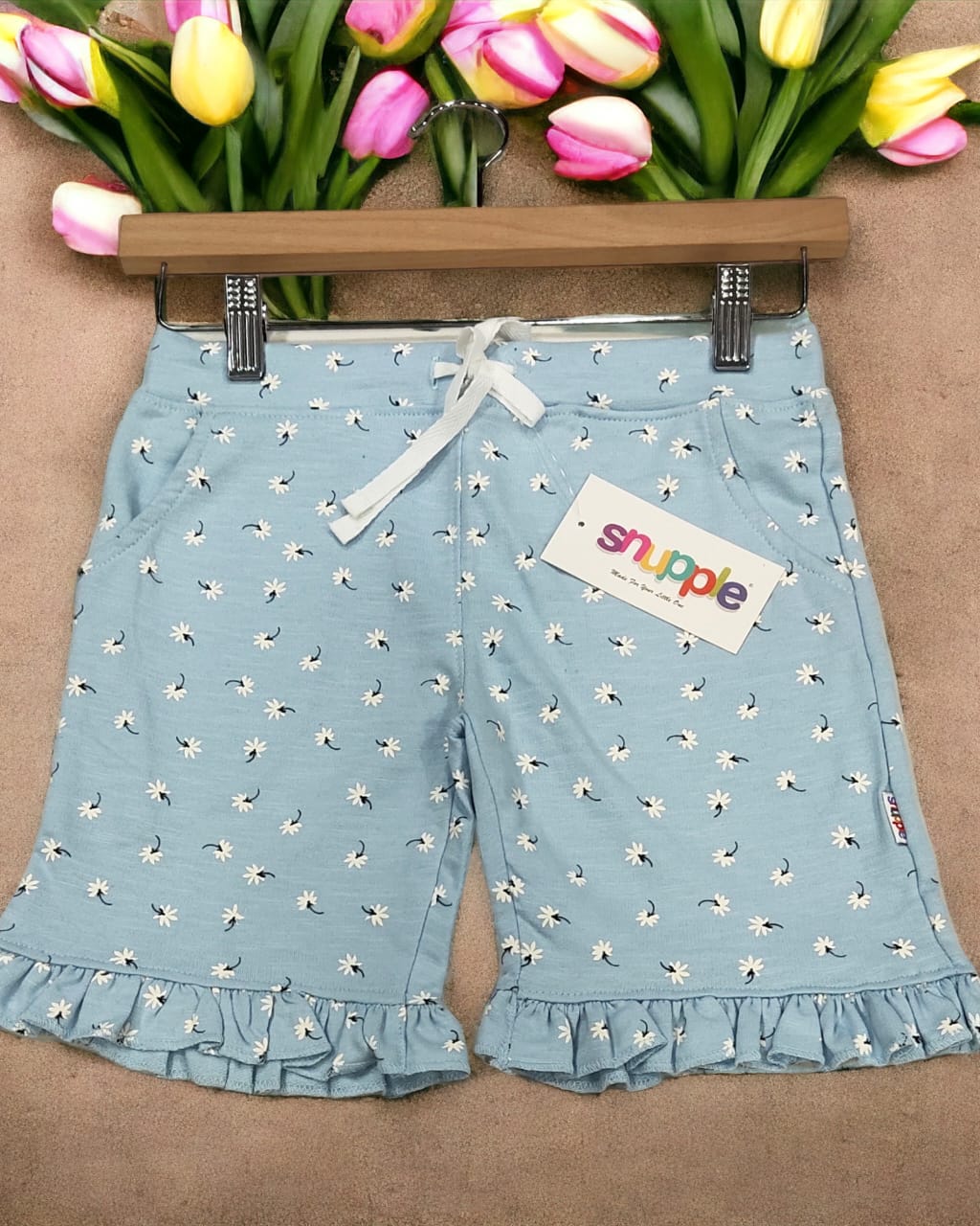 GIRLS SHORTS ( PACK OF 15 PIECES 4 TO 8 YEARS )