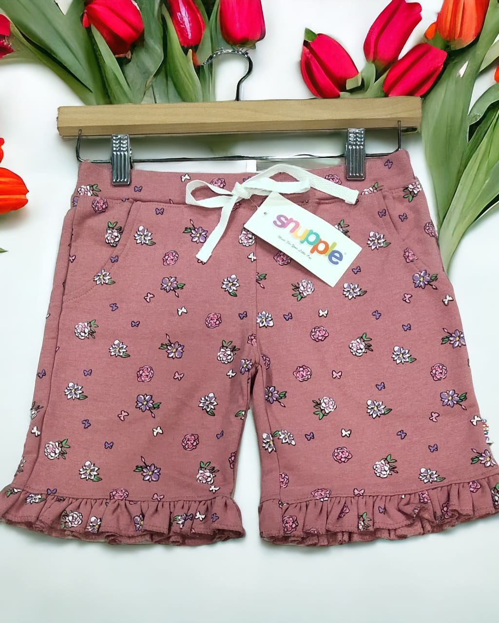 GIRLS SHORTS ( PACK OF 15 PIECES 4 TO 8 YEARS )