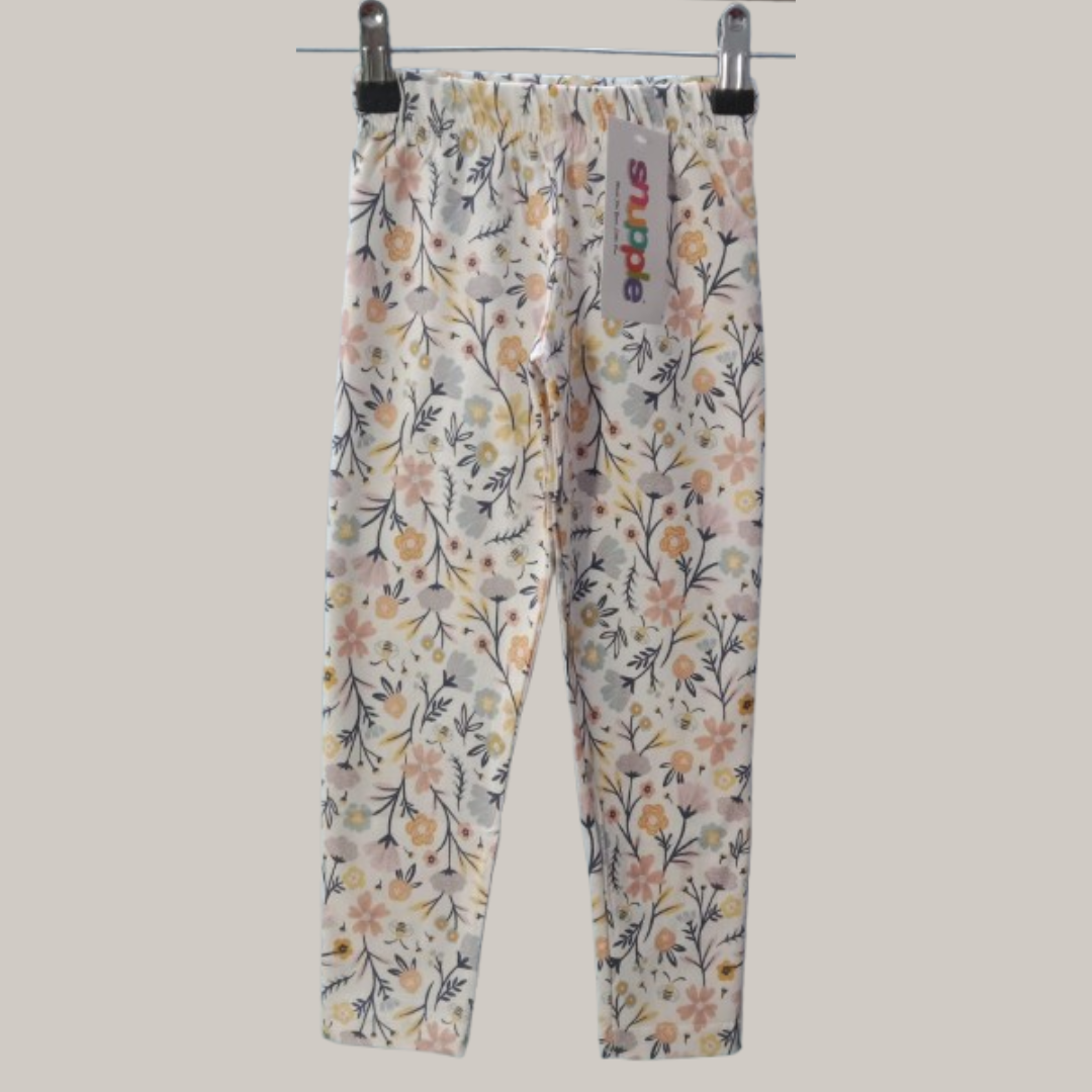 Girls Multicoloured All Over Print Leggings (20 Piece pack )