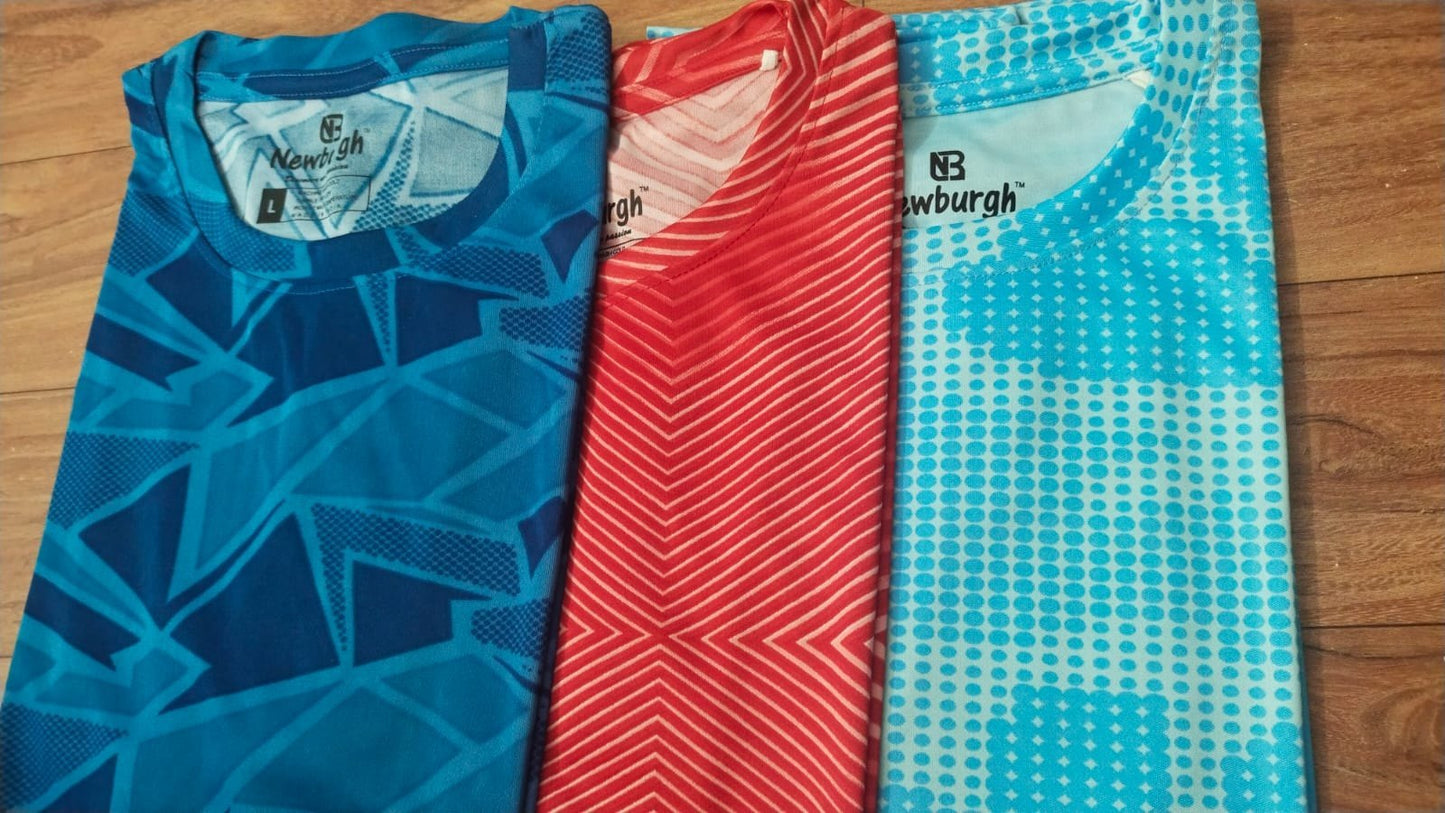 MENS'S ROUND NECK SPORTS T-SHIRTS ( 23 PIECE PACK )