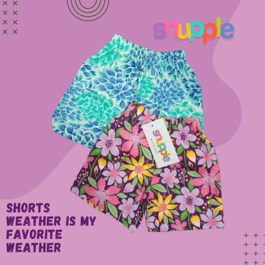 MULTI COLOR COTTON INFANT SHORTS