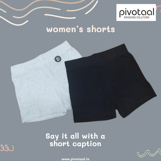 WOMEN'S BRANDED SHORTS (25 Piece pack) BOXER TYPE SHORTS