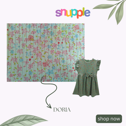 GREEN FLORAL FROCKS