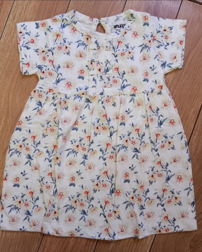 INFANT COTTON FROCK ( PACK OF 24 PIECES )