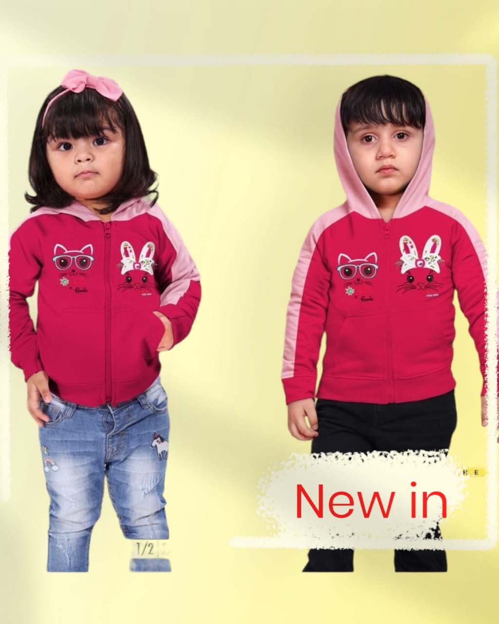 INFANT HOODIES ( PACK OF 9 PIECES )