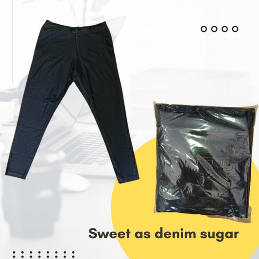 WOMEN'S BRANDED JEGGINGS ( 20 Piece pack ) BLACK SHADE