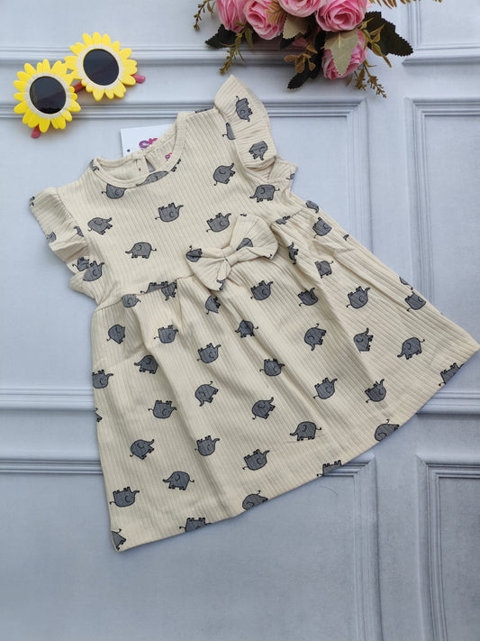 ELEPHANT PRINTED FROCK