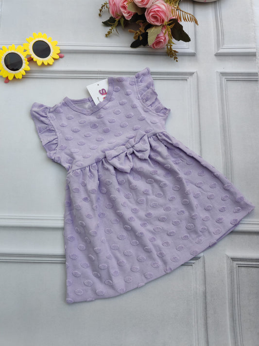 PURPLE BABY FROCKS